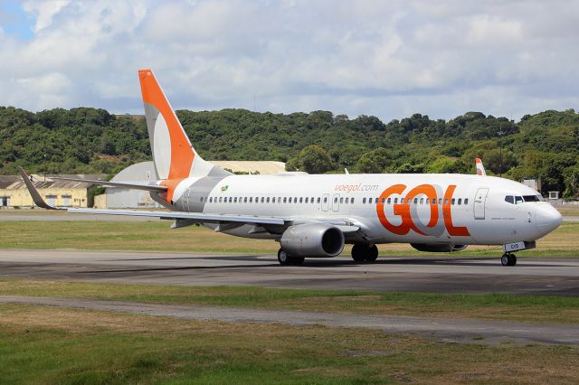 Boeing 737-700 (PR-GYD) - PR-GYD - Boeing 737-8EH - GOL Linhas Aereas  br /Aeroporto Internacional do Recife/Guararapes - Gilberto Freyre 