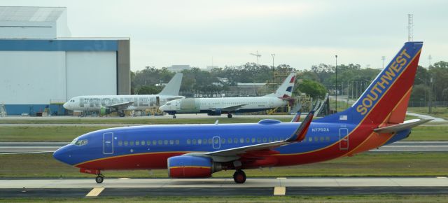 Boeing 737-700 (N7702A) - KTPA Terminal