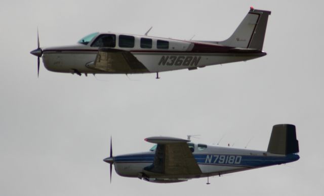 Cessna Skylane (N79180) - N79180 and N36BN taking off from KRFD, heading for Oshkosh 2013