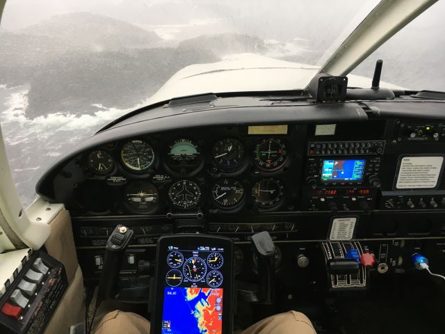 Piper Saratoga (N3502W) - Ferrying from interior Alaska to Texas for aircraft to be sold  - Somewhere along Alaska’s southern coast