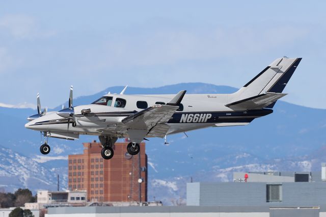 Beechcraft Duke (N66HP) - RWY 17L Saturday, February 25, 2023 at 10:32 AM