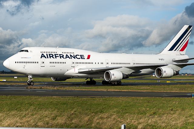 Boeing 747-400 (F-GITJ) - le 14/01/2016 retour du dernier tour de France pour dire au revoirbr /br /01/14/2016 Return of the final round of France to say goodbye