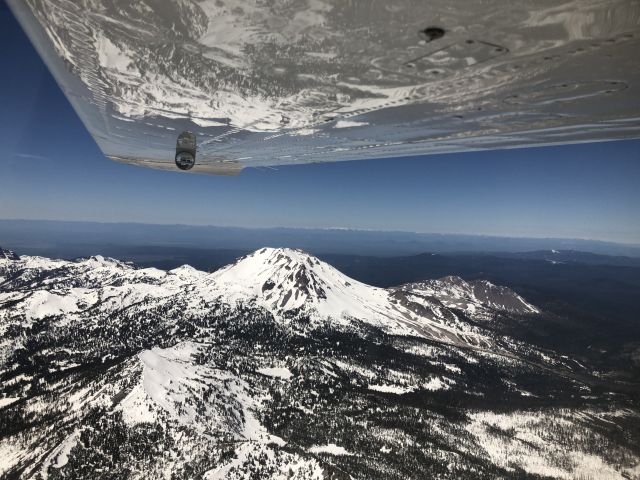 Cessna Centurion (N210TB) - Mt. Lassen in May