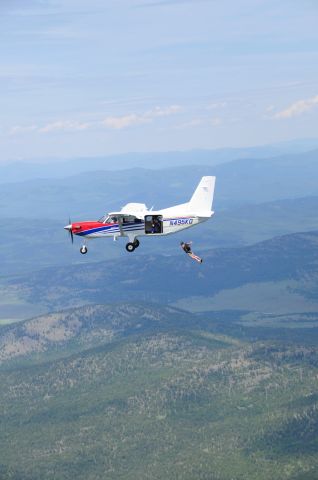 Quest Kodiak (N495KQ) - Quest Aircraft Co. LLC,  Aircraft SN 0005, Production jump aircraft  Skydive Lost Prairie, Marion Mt.