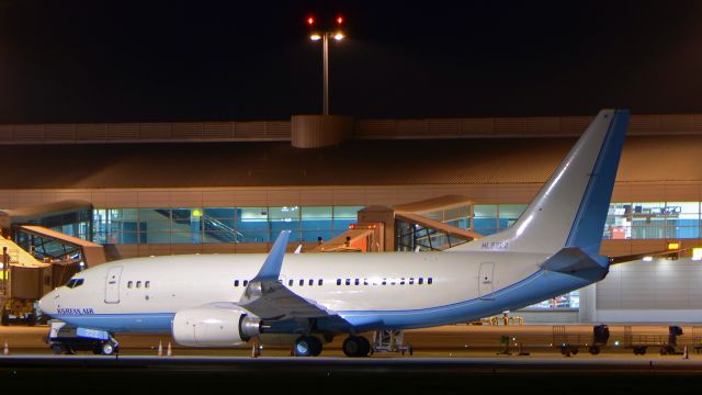 Boeing 737-700 (HL8222) - Boeing 737-75B(BBJ), Korean Air, Prague, Aug 24, 2021