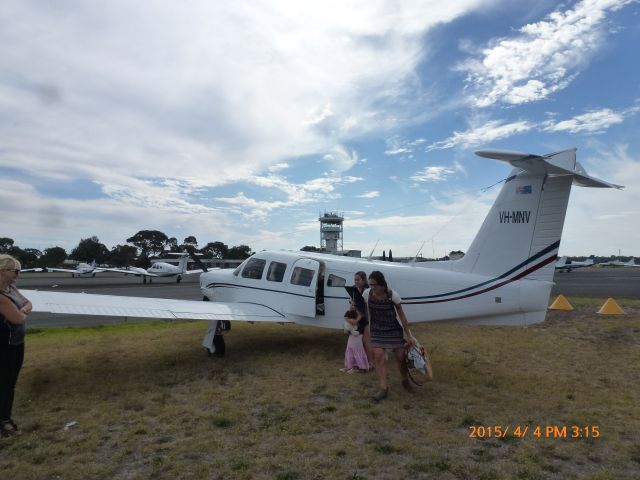 Piper Saratoga (VH-MNV) - Great flight with family