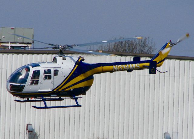 PADC BO-105 (N314MS) - At Metro Aviation.