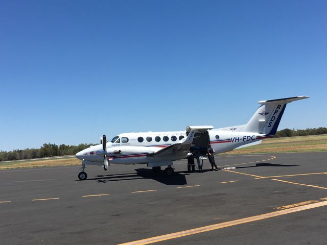 Beechcraft Super King Air 350 (VH-FDC) - New B350 on a medical retireval