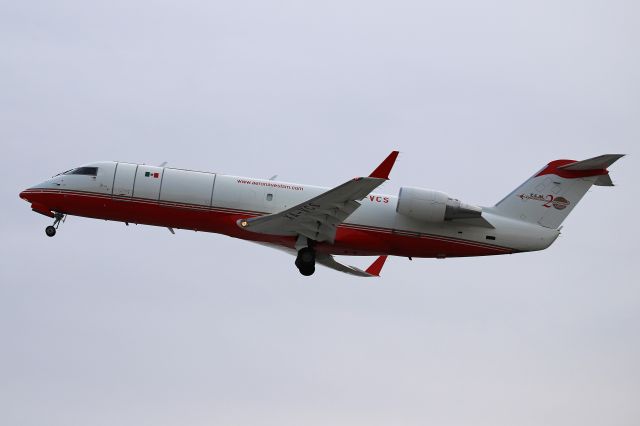 Canadair Regional Jet CRJ-200 (XA-VCS) - VTM341 departing RWY 07 bound for Del Bajio Guanajuato Int'l (BJX / MMLO) this afternoon (21 Nov 2020).