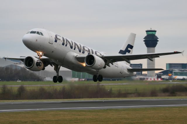 Airbus A320 (OH-LXC) - FIN1362 on the way back to Helsinki