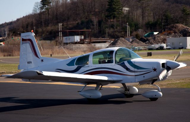 Grumman AA-5 Tiger (N60FA) - Great looking Grumman! At the RELIANT AIR ramp, where you find the lowest fuel price on the Danbury (KDXR) airport.