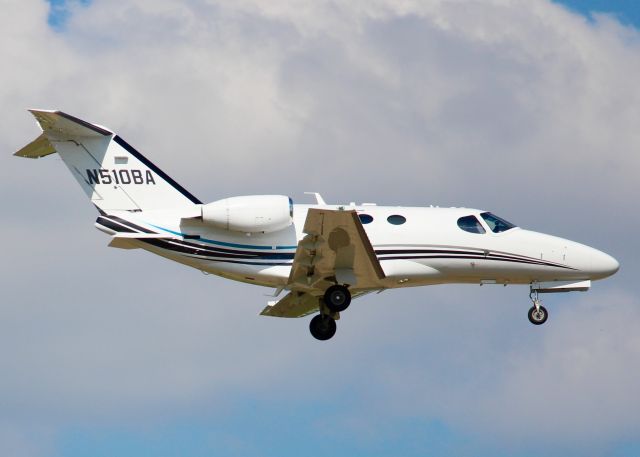 Cessna Citation Mustang (N510BA) - At Shreveport Regional. 2008 Cessna 510