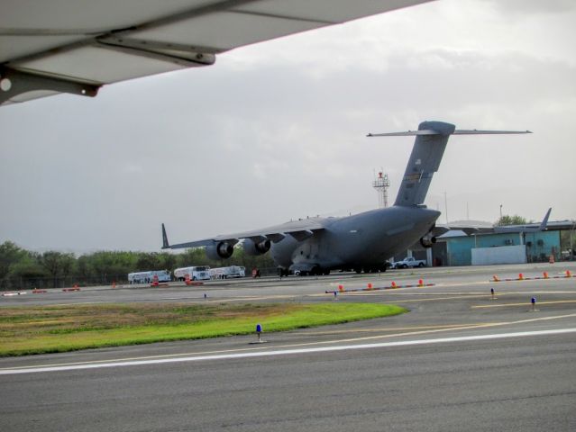 Boeing Globemaster III — - A C17 at Ponce