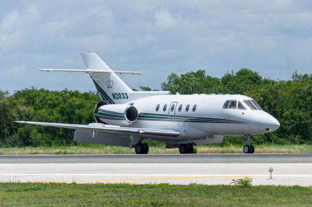 Hawker 800 (N2033) - Spotting