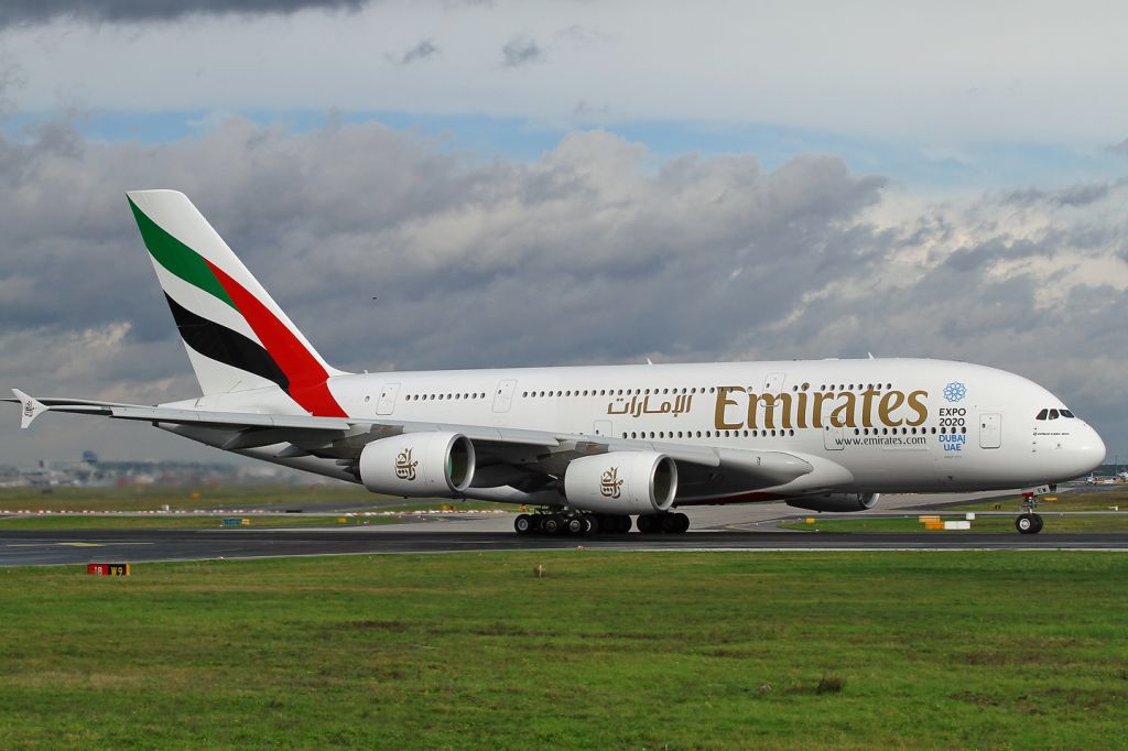 Airbus A380-800 (A6-EEW) - date: 16-Oct-2014