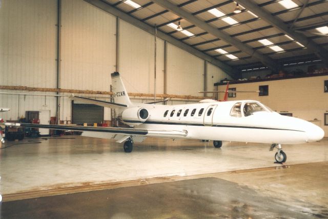 Cessna Citation V (G-CZAR) - Seen here in Feb-95.br /br /Reregistered G-CJAE 28-Nov-02,br /then N846MA 14-Dec-05,br /then JA118N 17-May-11.