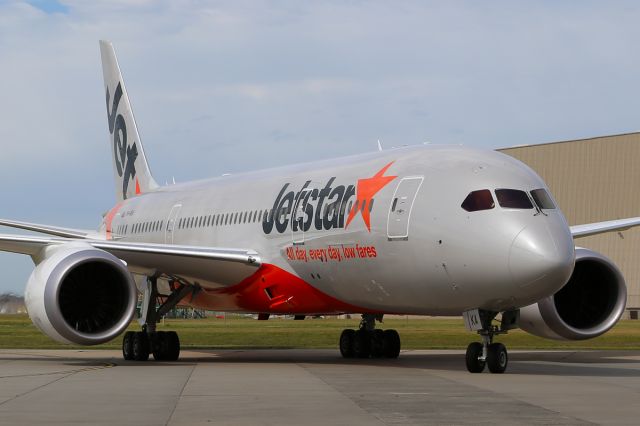 Boeing 787-8 (VH-VKA) - Seen here in Melbourne for the first time arriving from Boeing via Honolulu.