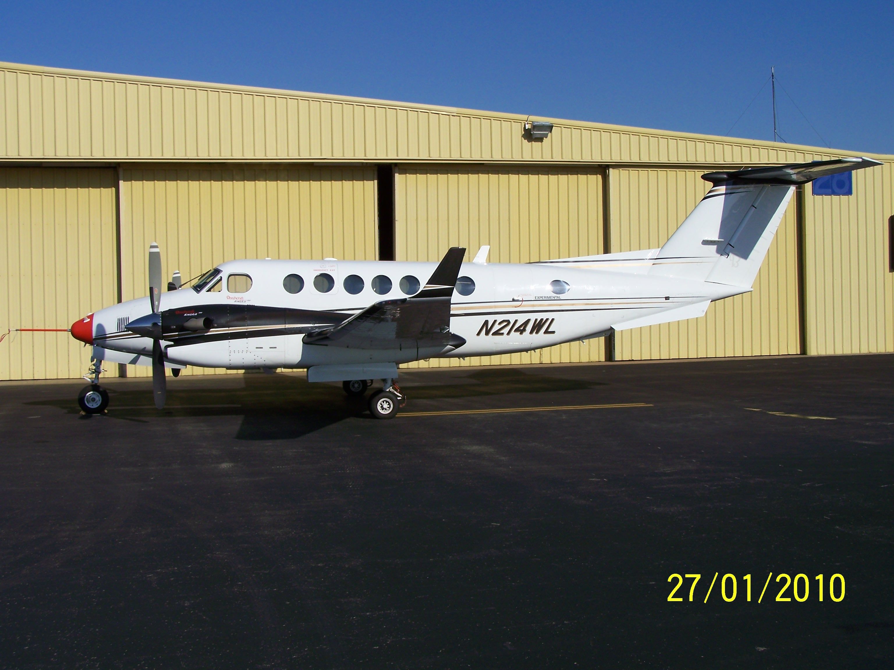 N214WL — - King Air 350 S/N FL-529    Instrumented for Flight Test