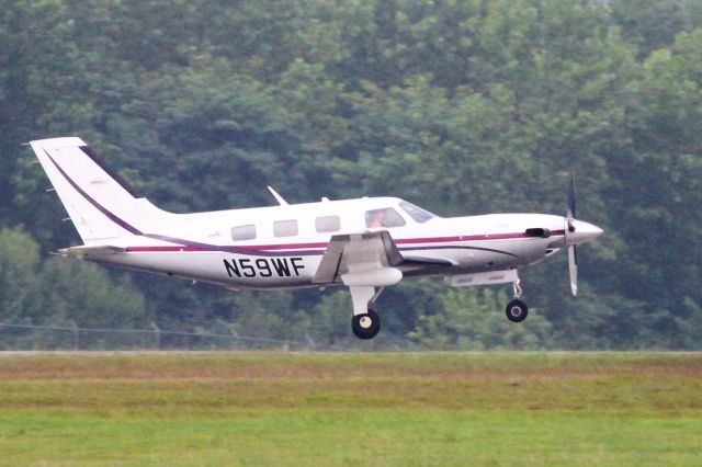 Piper Malibu Meridian (N59WF) - Take off