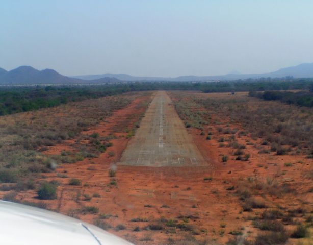 Cessna Chancellor (ZS-LTY) - Landing at the Potgietersrust airport, South Africa.