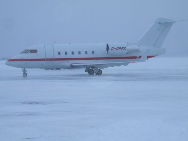 C-GPFC — - Parked at Woodward Aviation FBO. Jan 16/09 Temp was very cool with W/C -44.. Goose Airport NL