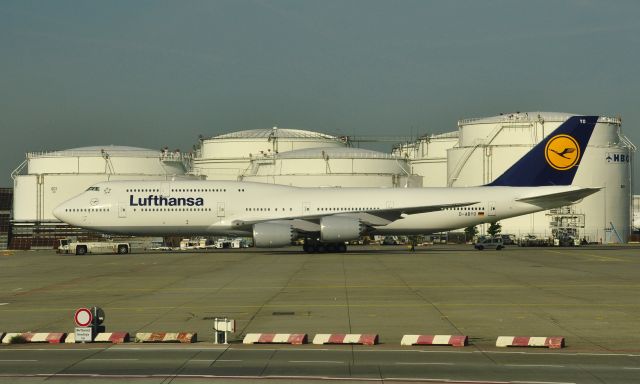 BOEING 747-8 (D-ABYO) - Lufthansa Saarland Boeing 747-830 D-ABYO in Frankfurt