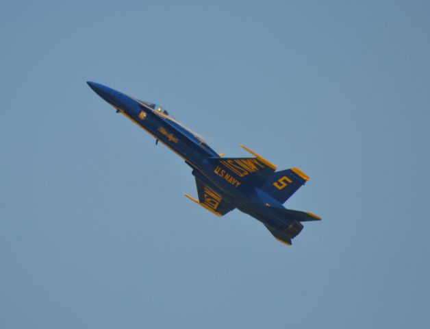 McDonnell Douglas FA-18 Hornet — - Angel 5 during Intial orientation flight practice in Sioux Falls