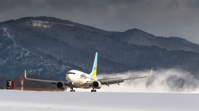 Boeing 737-700 (JA11AN) - Hokkaido International Airlines / Boeing 737-781br /Jan.11.2016 Hakodate Airport [HKD/RJCH] JAPAN