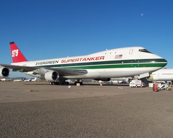 N479EV — - The Supertanker on the ramp getting ready for a test mission.