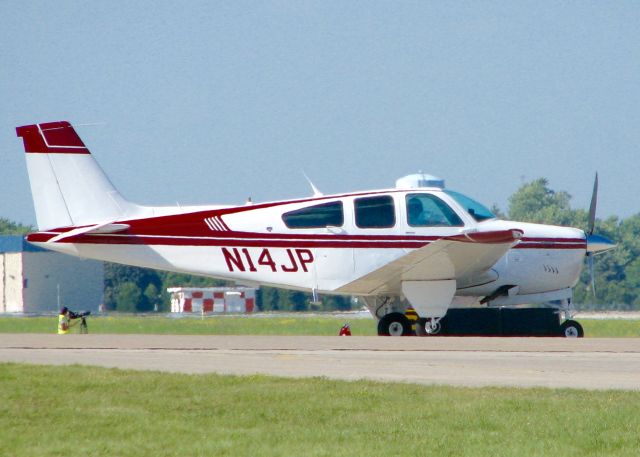 Beechcraft Bonanza (36) (N14JP) - At AirVenture 2016. 1986 BEECH F33C
