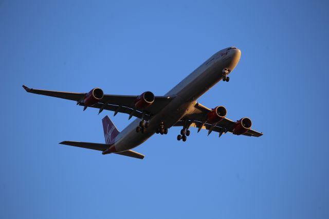 Airbus A340-600 (G-VRED)