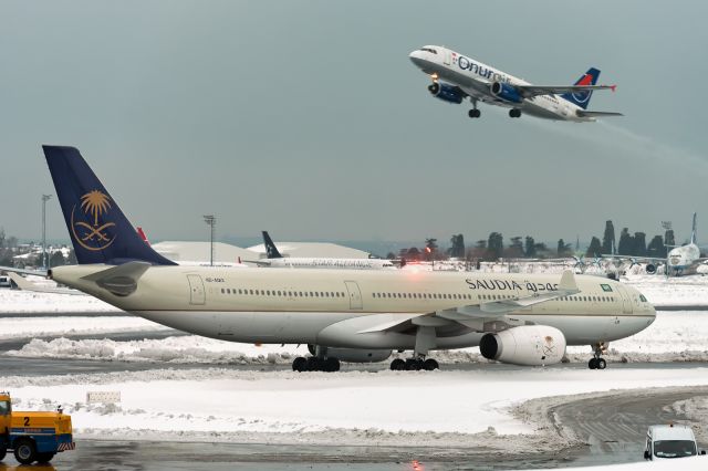 Airbus A330-300 (HZ-AQ13) - 10th Jan., 2017