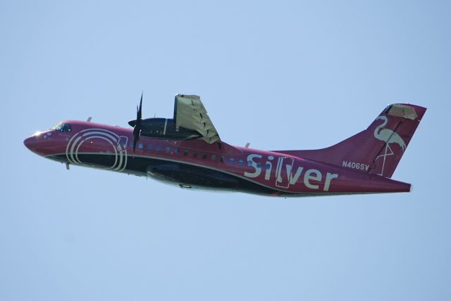 Aerospatiale ATR-42-600 (N406SV) - Departing runway 9 for Tampabr /br /March 4, 2020