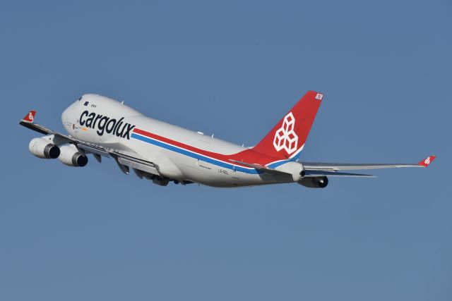 Boeing 747-400 (LX-GCL) - 23-R 03-26-23 Headed off to LUX