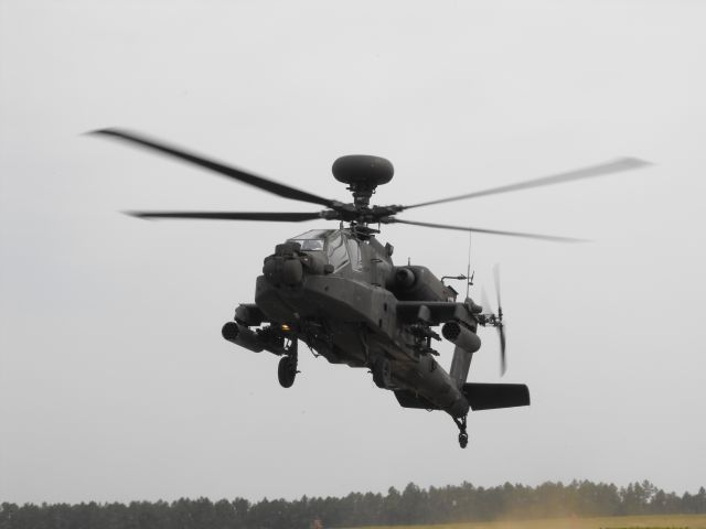 Boeing Longbow Apache (09-5953) - AH-64 departing the pads