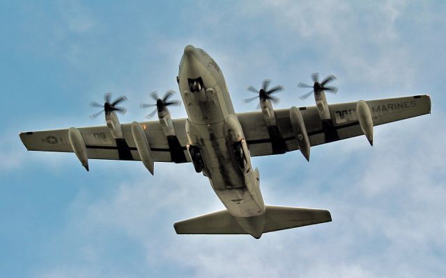 Lockheed C-130 Hercules (16-6382) - usm kc-130j 166382 on approach to rwy24 at shannon 2/11/14.