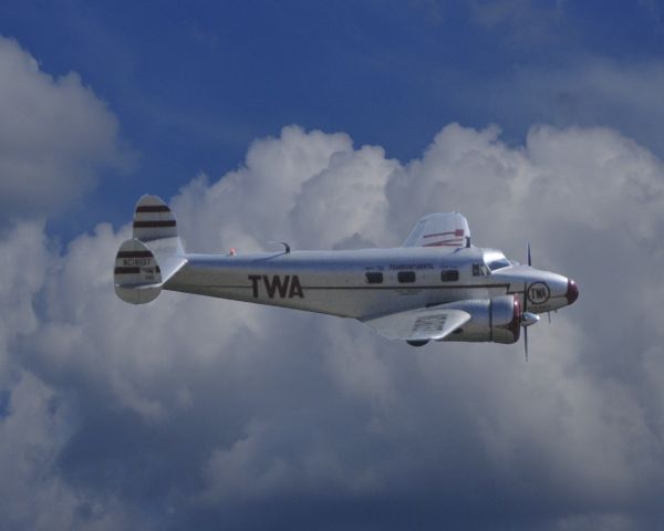 NAC18137 — - TWAs oldest flying aircraft  Lockheed Electra 12A   NC-18137