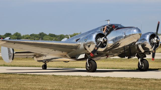 Beechcraft 18 (N42C) - Warbirds portion of the Friday afternoon airshow. br /br /7/28/23