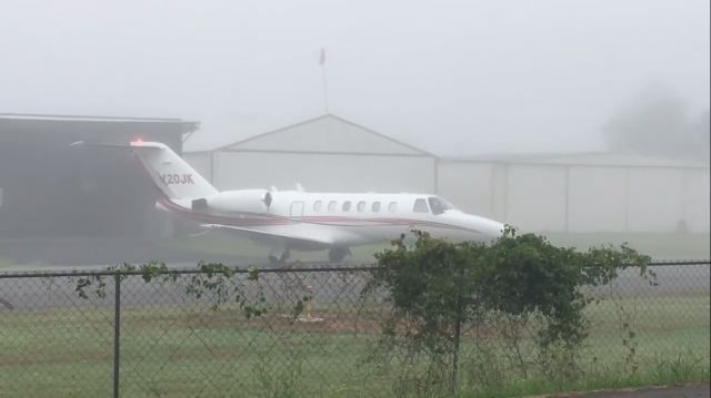 N20JK — - 2002 Cessna Citation CJ2 pulling out of hanger for departure from Mountain View.