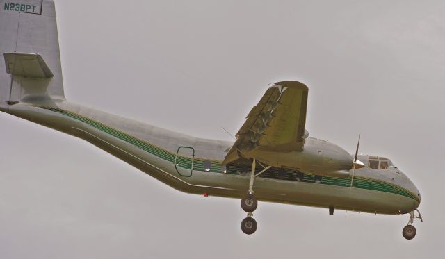 De Havilland Canada DHC-4 Caribou (N238PT) - Landing RWY 19 Cape May county NJ