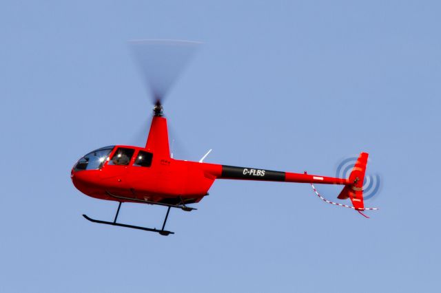 C-FLBS — - I was standing at the terminal when this helicopter flew over me
