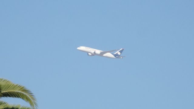 Boeing 787-8 — - DEPARTURE 27 MMTJ