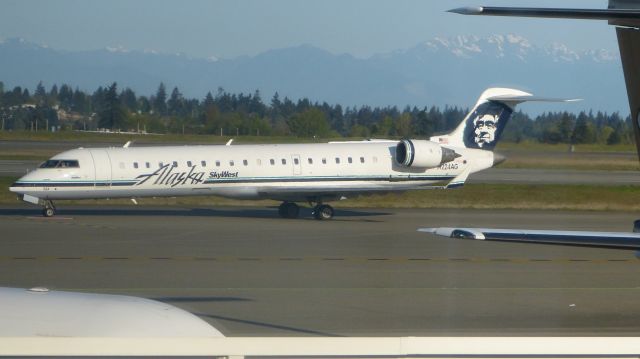 Canadair Regional Jet CRJ-200 (N224AG) - Del to Horizon Air in 2001br /Del to South African Express Airways in 2008br /Del to SkyWest (Alaska Airlines) in 2013