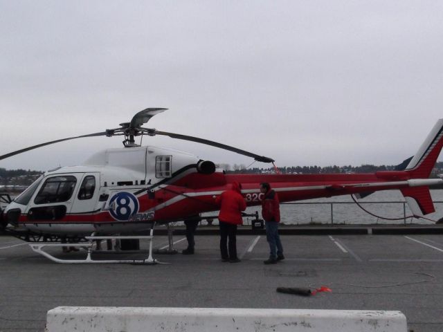 — — - for a movie, actually taken in new west, BC. owned by blackcomb helicopters