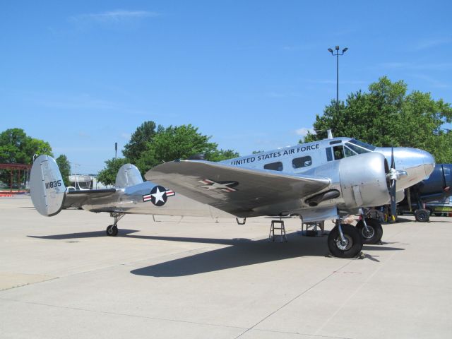 N111835 — - Photo taken at the "Wings over St. Louis" event held at the Spirit of St. Louis Airport on May 26, 2018 and sponsored by the Commemorative Air Force - Missouri Wing.