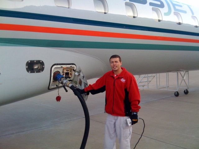 — — - Another fine Line Service Professional at United States Aviation.  Contact us at (918) 836-7345