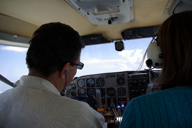 Piper PA-30 Twin Comanche (N34RA) - Trip from Asheville, NC to Jacksonville, FL; Descent to CRG