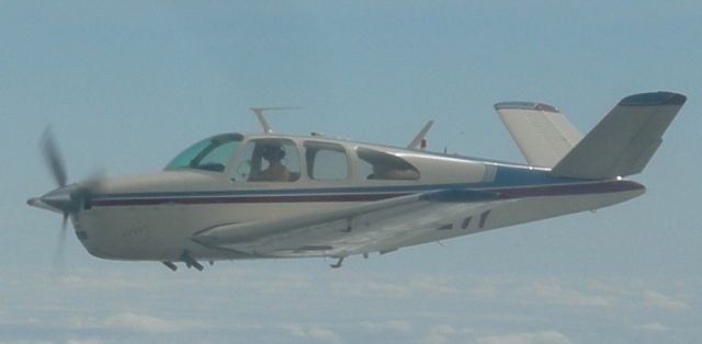 Beechcraft 35 Bonanza (N9327Y) - Returning from Sun n Fun, 2014