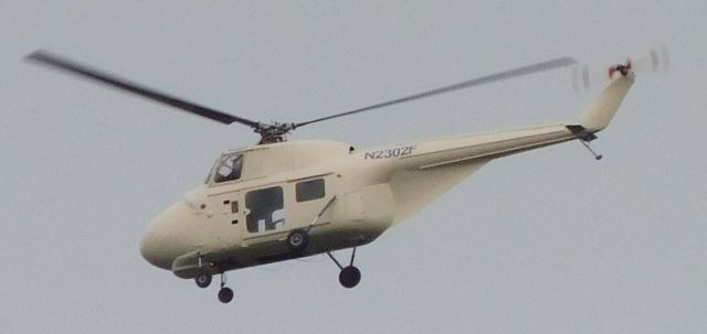 N2302F — - 1952 Sikorsky S-55B northbound west of Albany, Oregon on 16th April 2019. N2302F