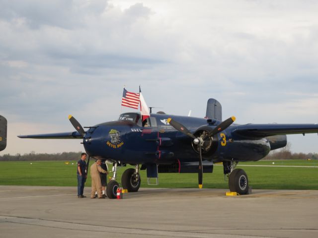 North American TB-25 Mitchell (N9643C) - DEVIL DOG, VMB-612 Squadron CAF PBJ 4-15-17